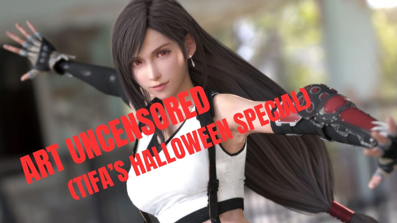 Art Uncensored (Tifa's Halloween)