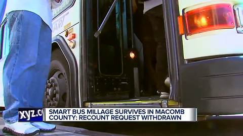 SMART bus millage survives recount in Macomb County