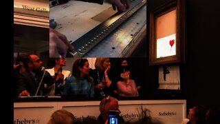 EEVBlog #1131 - £1M Prank - Banksy Artwork Shredded! HOW?