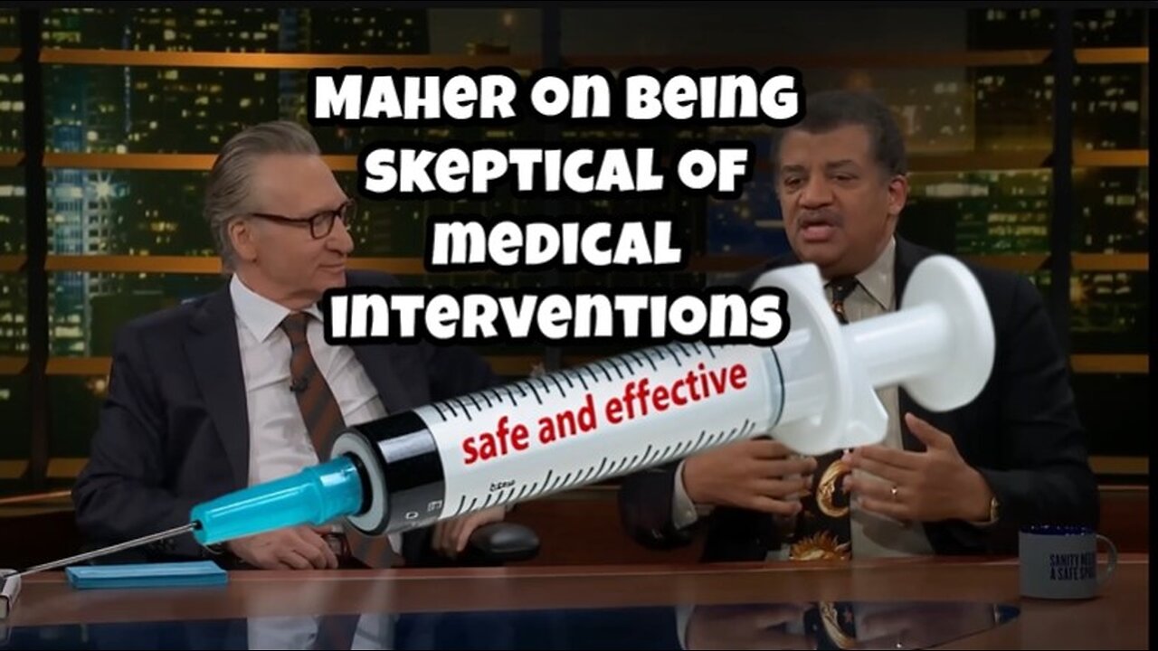 Bill Maher Schools Neil deGrasse Tyson on trusting "The Science.”