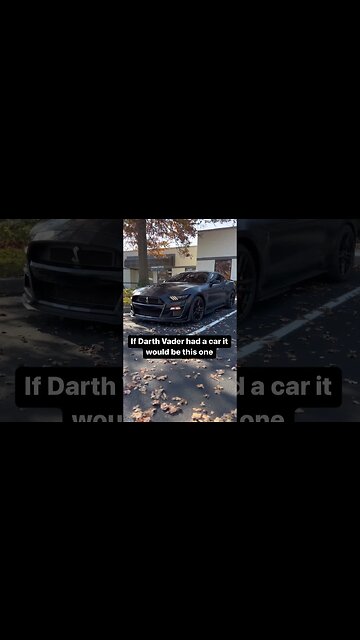 The dark side of the Force #ford #mustangsociety #fordperformance #fordracing #shorts