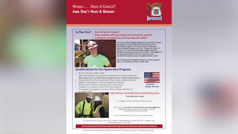 "Jobs have no gender", Trades programs looking for more women