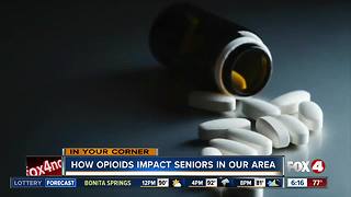 Opioid addiction affecting more seniors in recent years