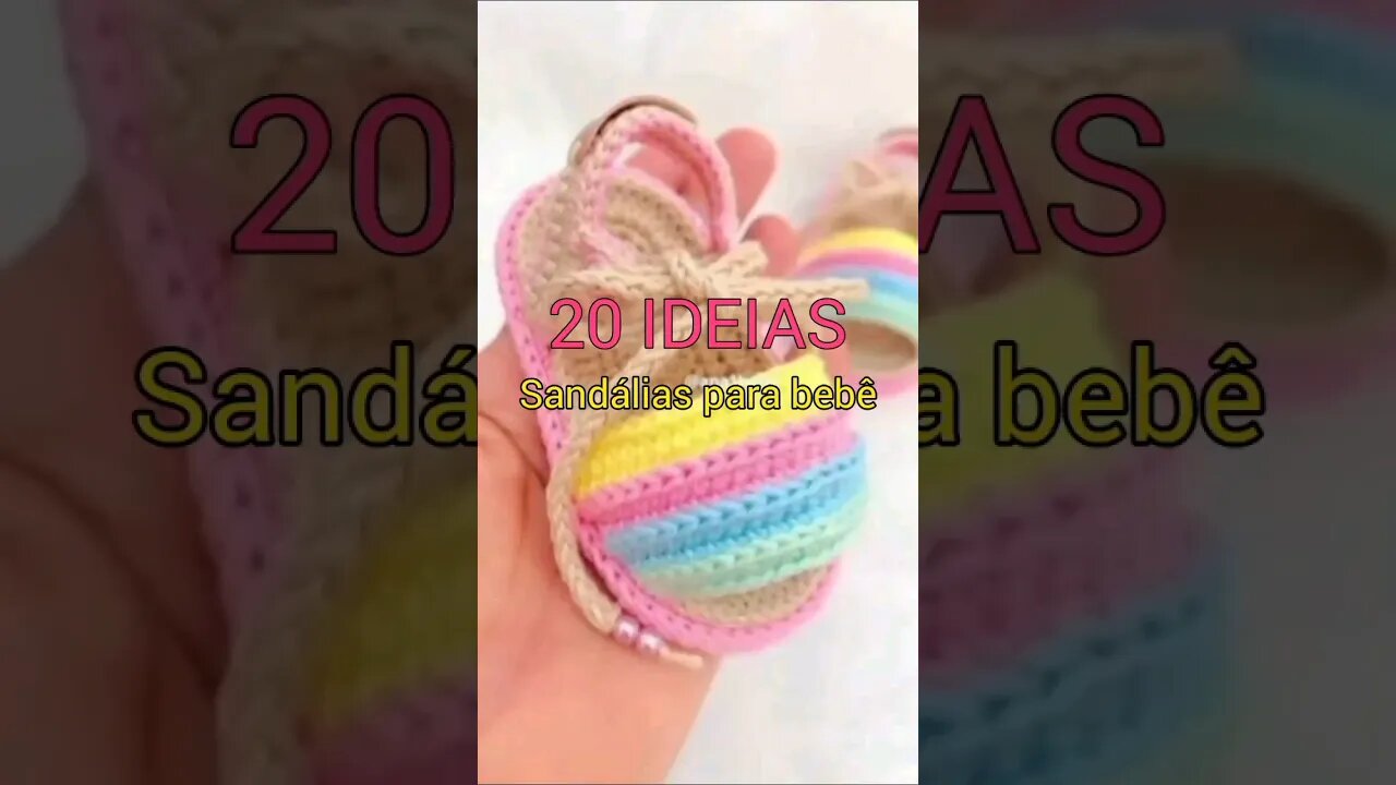 sapatinhos de bebê em crochê #ideias #sandáliafeminina #sandalia #crochê #crochet #moda #2023