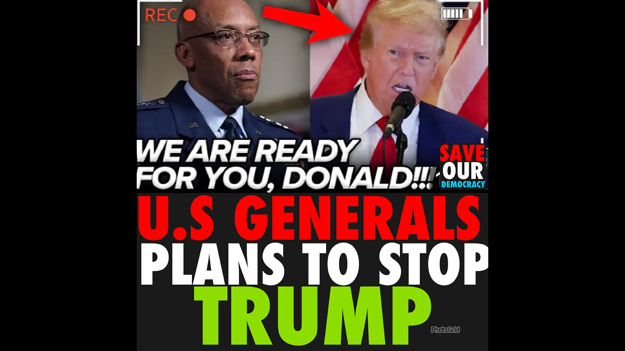 BCN #136 U.S GENERALS PLANS TO STOP TRUMP ON UNLAWFUL ORDERS.