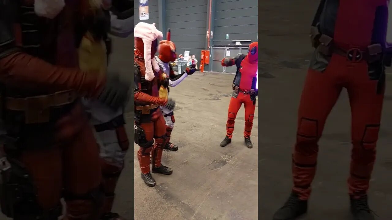 Deadpool in the Multiverse #shorts #cosplay #deadpool