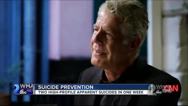 Experts weigh in on suicide prevention after death of Kate Spade and Anthony Bourdain