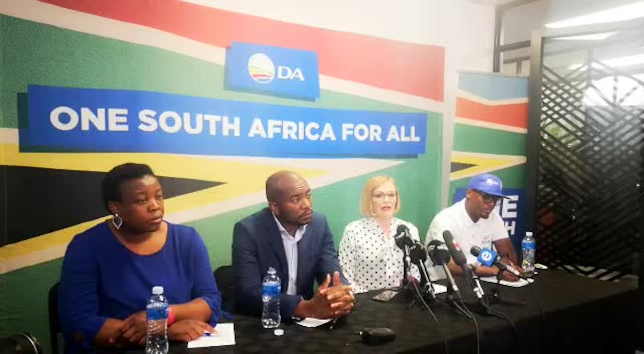 South Africa - Johannesburg - DA new federal council chair person (video) (WxK)