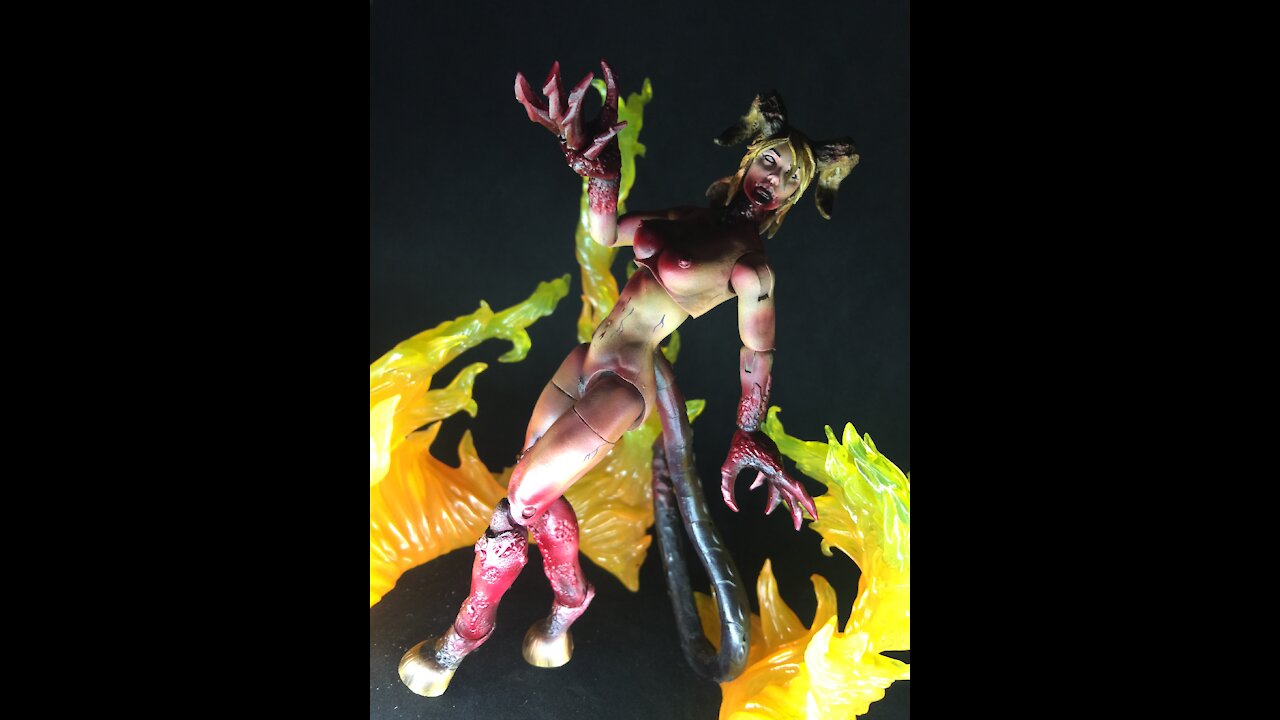 Making a Succubus action figure