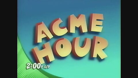 Acme Hour Cartoon Network Bumper Commercial 2002