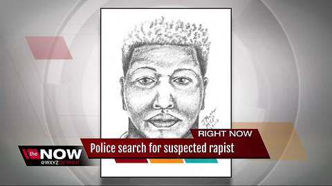 Police search for suspected rapist in Wayne