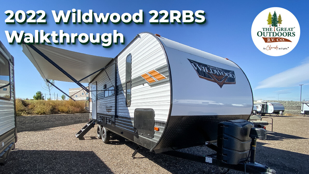 AWESOME Travel Trailer! 2022 Wildwood 22RBS