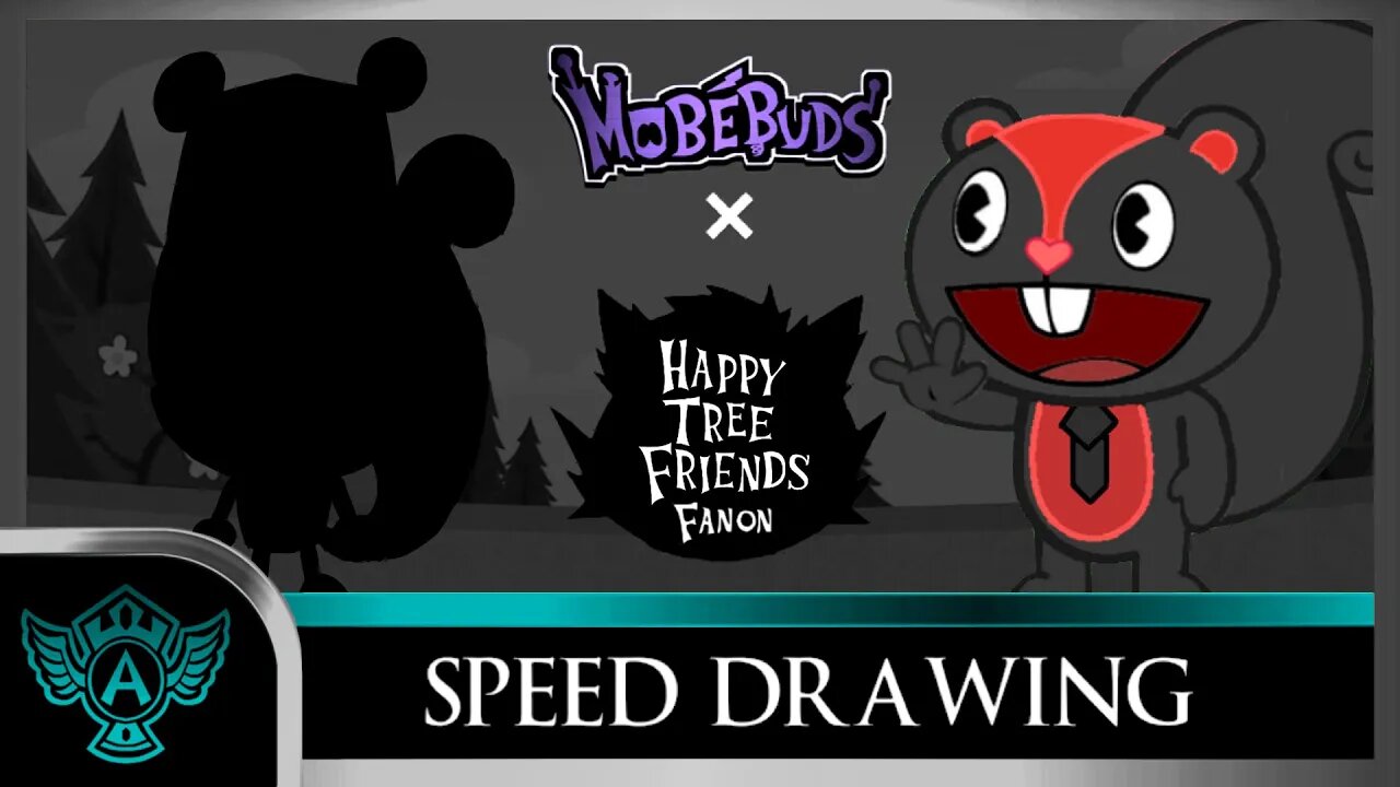 Speed Drawing: Happy Tree Friends Fanon - T Jay | Mobebuds Style