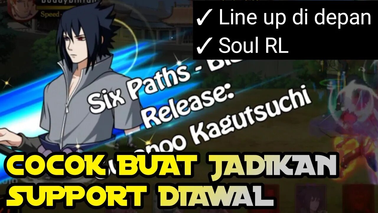 Ninja Top Rinne Sharingan Sasuke Bagus Buat Support Untuk Pemula