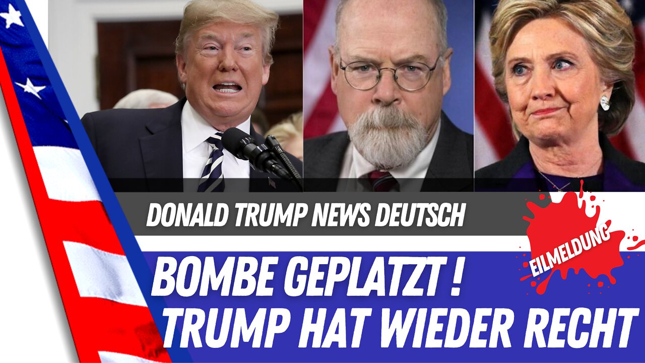 Trump hatte Recht. Beweislast gegen Hillary umwerfend.