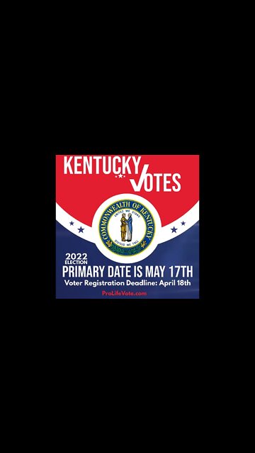 Kentucky Voter Registration Deadline and Primary Date