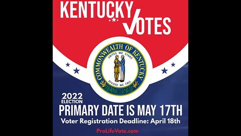 Kentucky Voter Registration Deadline and Primary Date