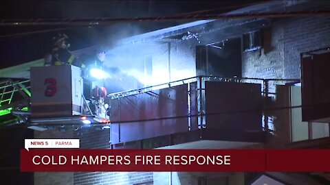 All residents displaced after apartment fire in Parma