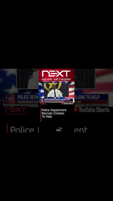 Police Department Recruits Civilians To Help #shorts