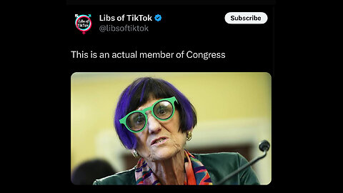 This is an actual member of Congress