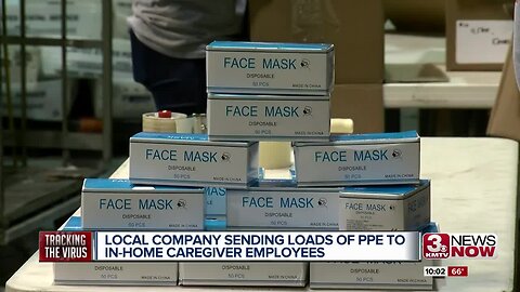 In-home care company providing PPE for employees