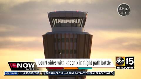 Court sides with Phoenix in Sky Harbor flight path battle