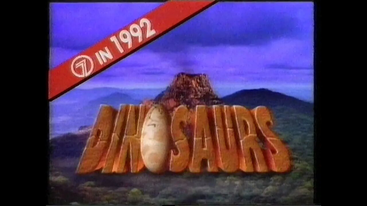 Promo - Dinosaurs in 1992 - Seven Australia (1991)