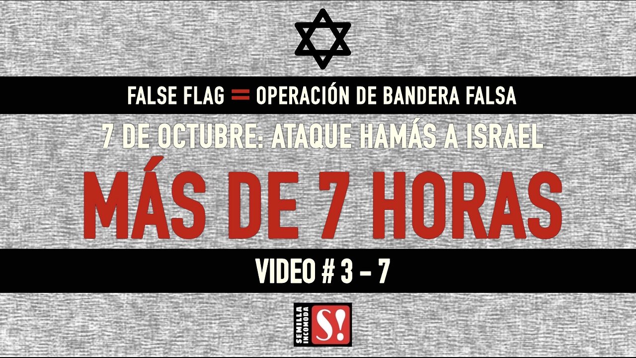 Ataque Hamás a Israel: MÁS DE 7 HORAS