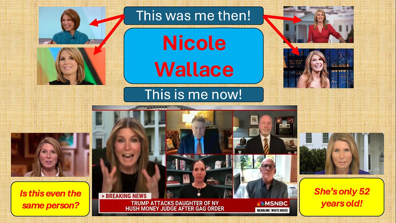 MSMBC Nicole Wallace Flipping Out Because DOJ Want Go After Trump Harder