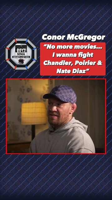 I wanna fight Chandler, Poirier & Nate Diaz!!!