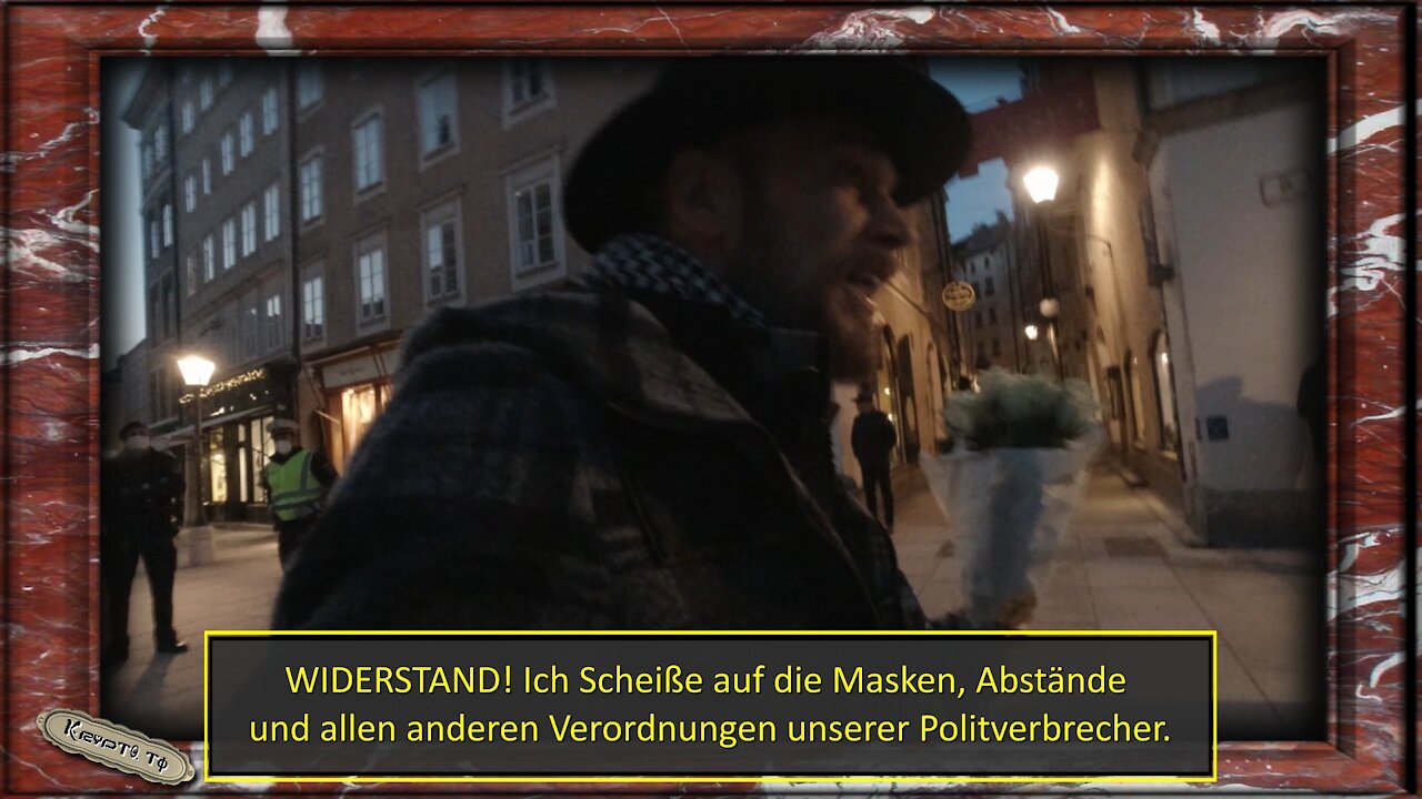 Widerstand! Ich Scheiße auf die Masken, Abstände & alle Verordnungen unserer Politverbrecher