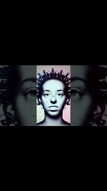 Imagine a person holding a mirror reflecting society’s unrealistic beauty standards back at itself.