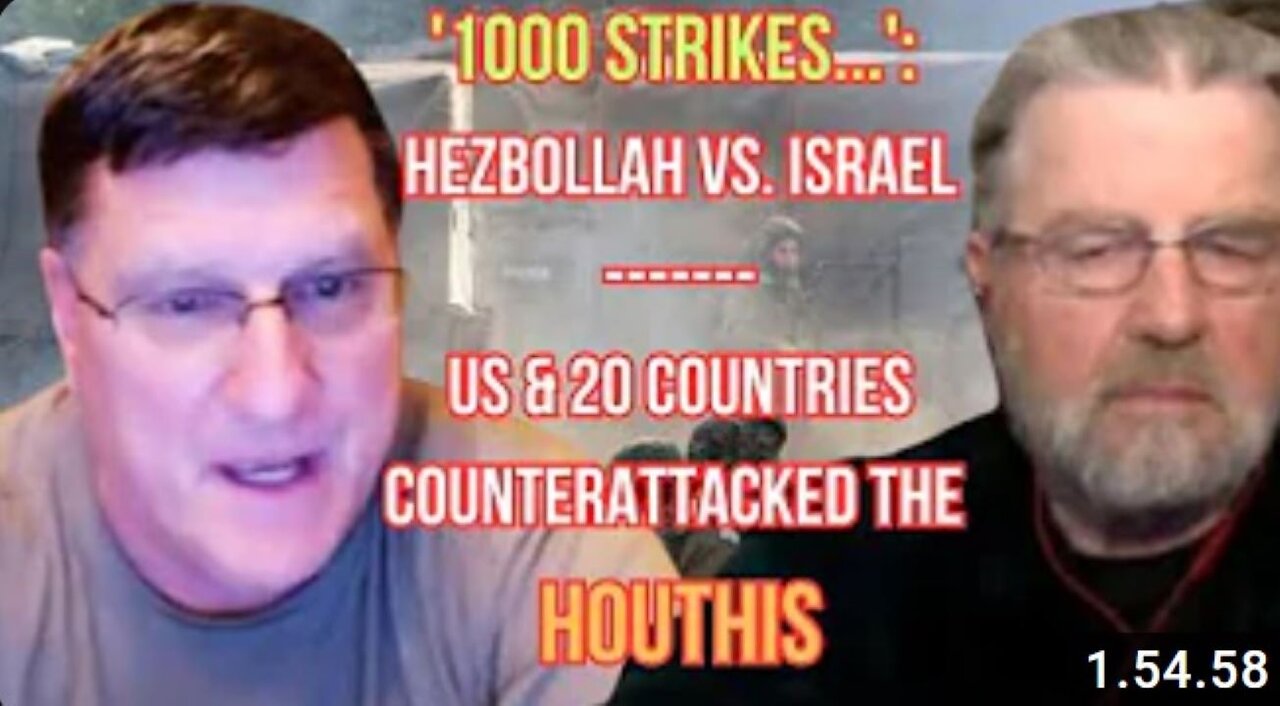 Scott Ritter: Israel out of control in war Hezbollah - Ukraine's woes amid US vs. Houthi in Red Sea