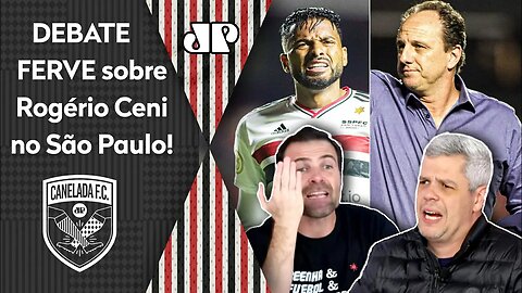 "É RIDÍCULO! O trabalho do Rogério Ceni ACABOU no São Paulo! Eu ACHO que..." DEBATE FERVE sobre SPFC