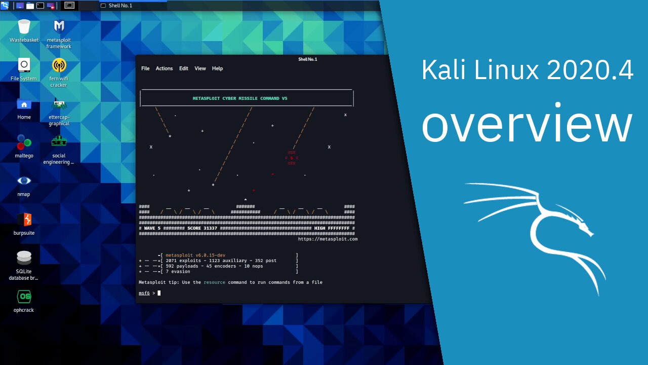 Kali Linux 2020.4 overview | By Offensive Security