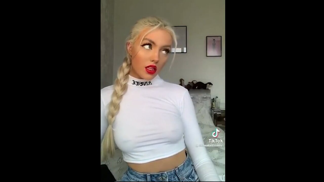 TIKTOK NO BRA CHALLENGE COMPILATION