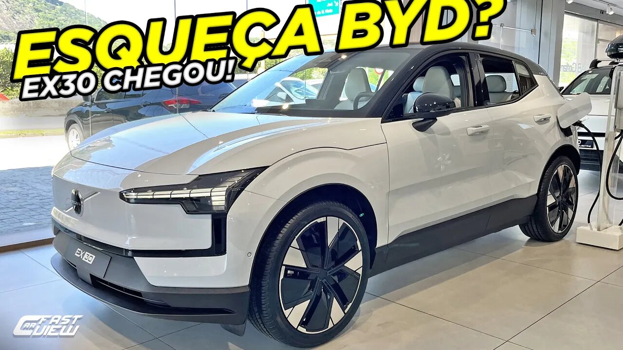 NOVO VOLVO EX30 2024 VIROU MELHOR OPÇÃO DE ELÉTRICO SENDO MAIS CONFIÁVEL E CONSOLIDADO QUE CHINESES