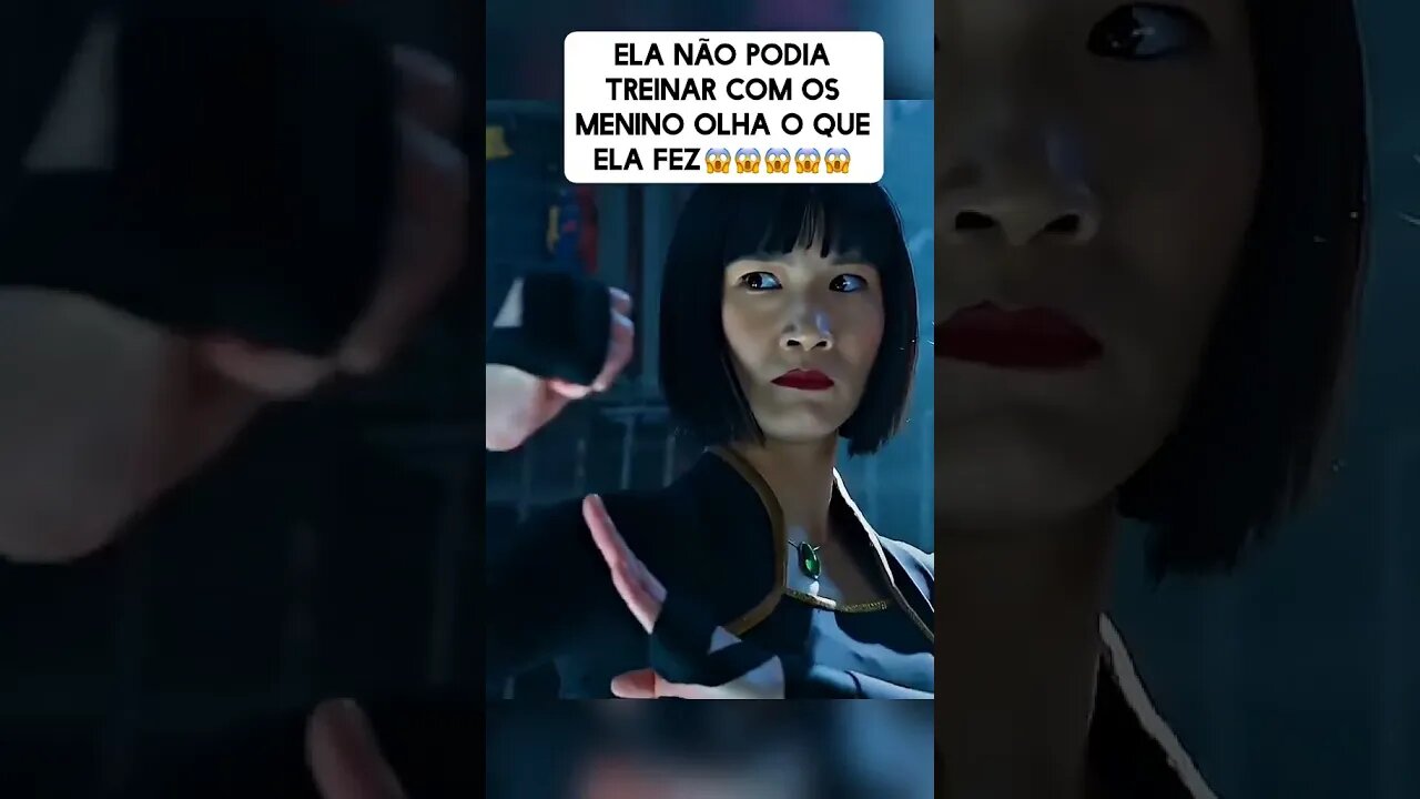 Ela não podia treinar com os meninos olha o que ela fez #historiareal