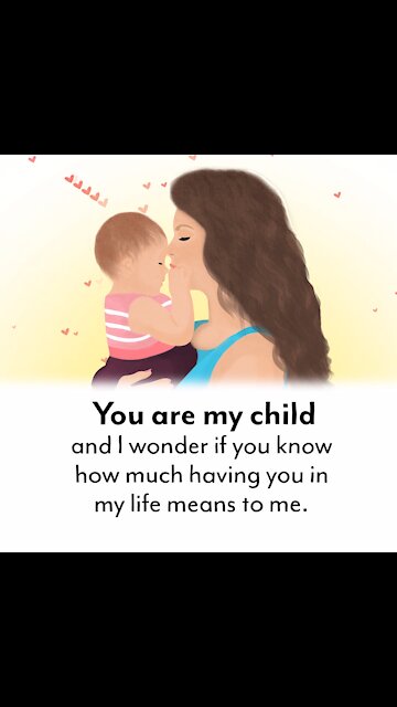 You are my child [GMG Originals]