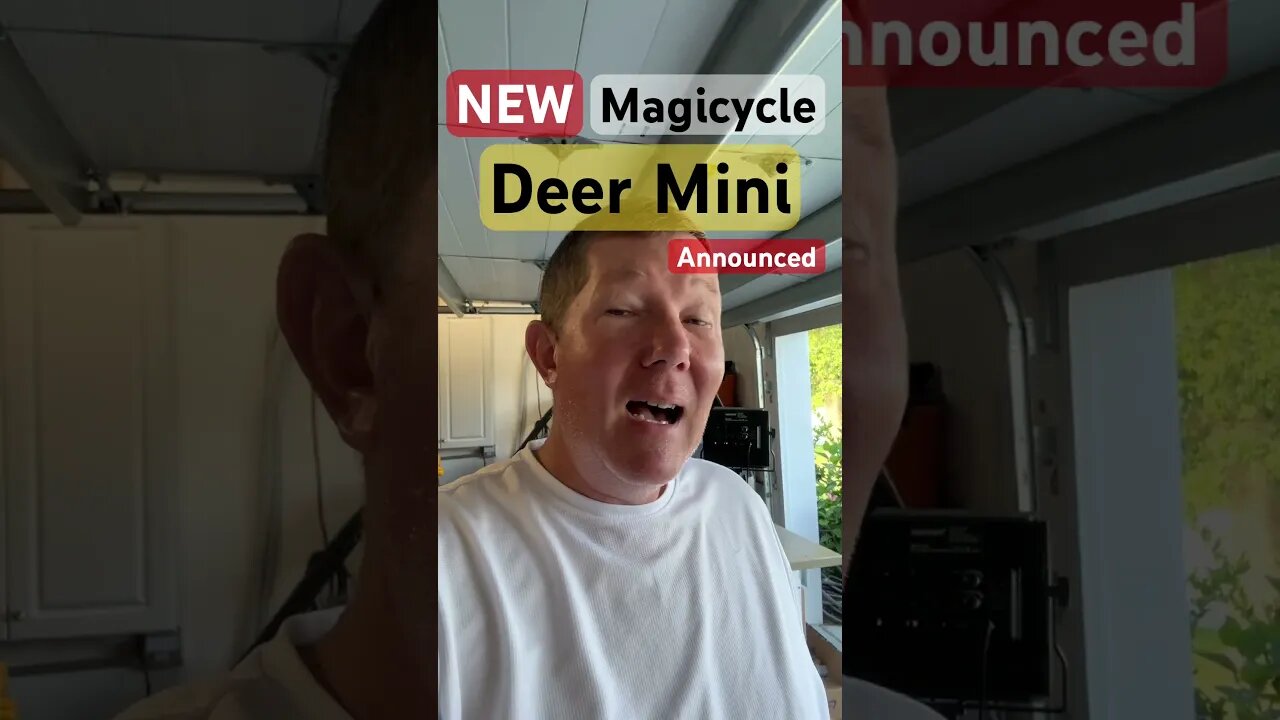 Magicycle Deer MINI Announced!!! #ebike #magicycle