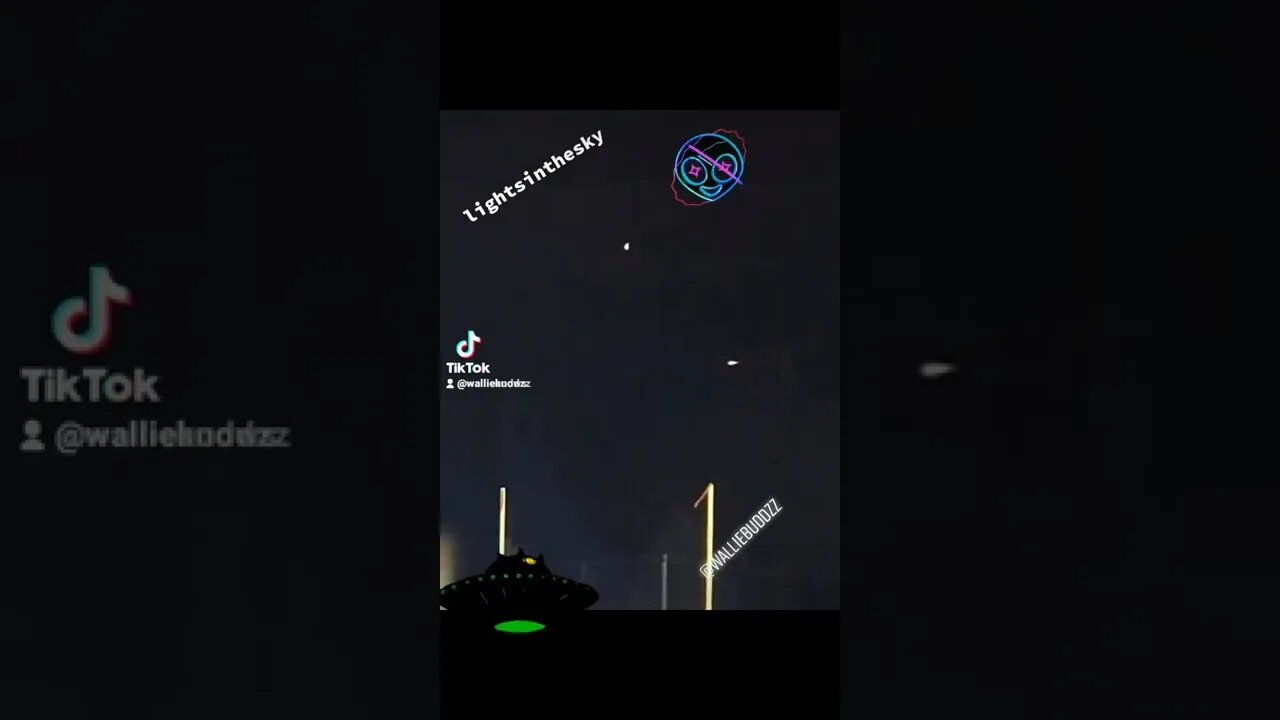 lights in the sky