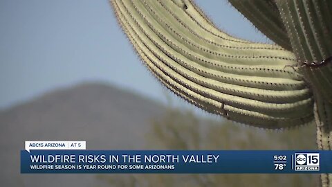 Wildfire risks in the North Valley