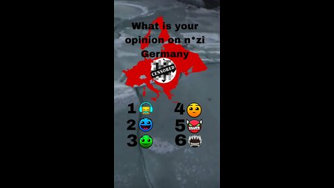 What is your opinion on Nazi germany
