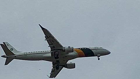 Avião presidencial brasileiro em Fortaleza,Brazilian presidential aircraft in Fortaleza.