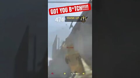 GOT YOU B*TCH!!! #callofduty #warzone #callofdutymodernwarfare2 #youtube #shorts
