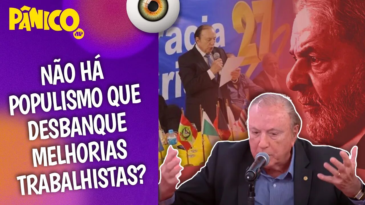 Eymael: 'DEMOCRACIA CRISTÃ É O ÚNICO PARTIDO COM ARGUMENTOS PRA DERROTAR LULA'