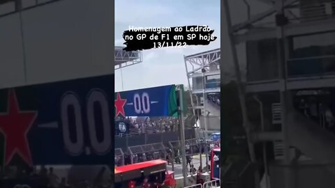 ▪️ Homenagem ao Lula Ladrão no GP de F1 em São Paulo (13/11/2022).