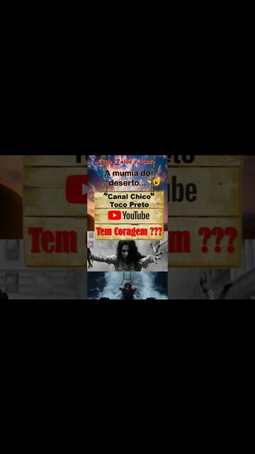 Chico Toco Preto abre o sarcófago da rainha amaldiçoada... Agora a coisa ficou feia...