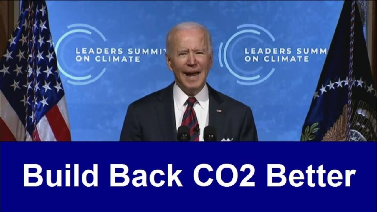 Build Back CO2 Better