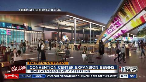 Convention Center expansion beginning